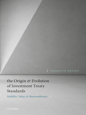 cover image of The Origin and Evolution of Investment Treaty Standards